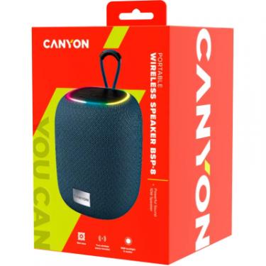 Акустическая система Canyon BSP-8 Bluetooth V5.2 Grey Фото 4