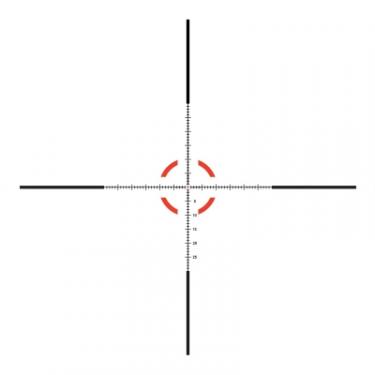 Оптический прицел Trijicon Credo 1-8x28 Red/Green MRAD Segmented Circle Фото 4