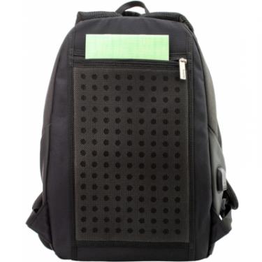 Рюкзак школьный Optima 17.5" Techno унісекс 0.7 кг 16-25 л Коричневий з в Фото 1