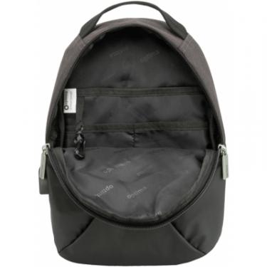 Рюкзак школьный Optima 17.5" Techno унісекс 0.7 кг 16-25 л Коричневий з в Фото 2