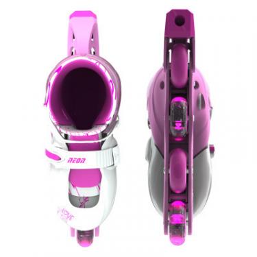 Роликовые коньки Neon Inline Pink розмір 30-33 Фото 2