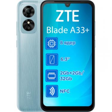Мобильный телефон ZTE Blade A33+ 2/32GB Blue Фото