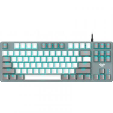 Клавиатура Aula F3287 Keycap KRGD Blue USB UA Grey/White Фото