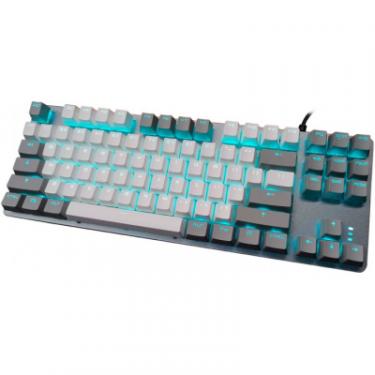 Клавиатура Aula F3287 Keycap KRGD Blue USB UA Grey/White Фото 1