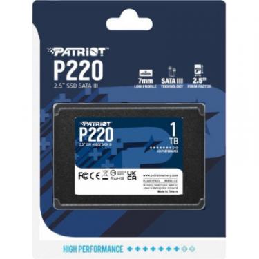 Накопитель SSD Patriot 2.5" 1TB P220 Фото 3