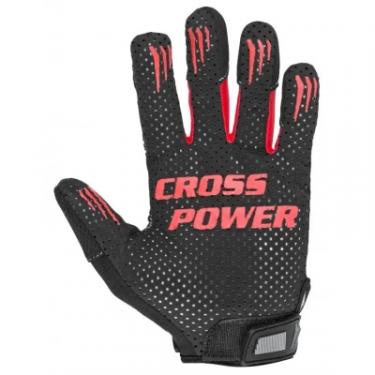 Перчатки для фитнеса Power System Cross Power PS-2860 Black/Red XL Фото 3