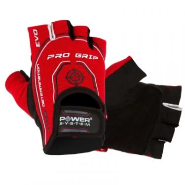 Перчатки для фитнеса Power System Pro Grip EVO PS-2250E Red XL Фото 1