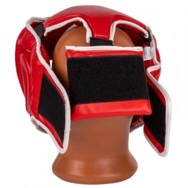Боксерский шлем PowerPlay 3100 PU Червоний XS Фото 2