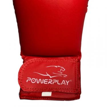 Перчатки для карате PowerPlay 3027 Червоні S Фото 6