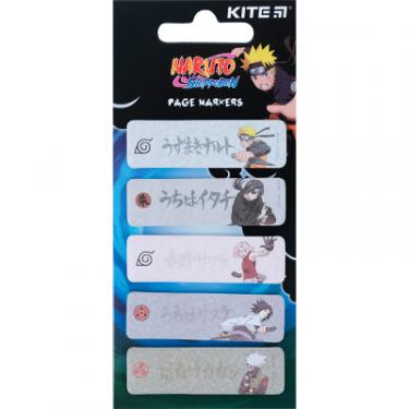 Стикер-закладка Kite паперова з малюнком Naruto 100 шт, 5х20 шт Фото