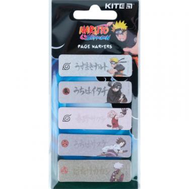 Стикер-закладка Kite паперова з малюнком Naruto 100 шт, 5х20 шт Фото 1