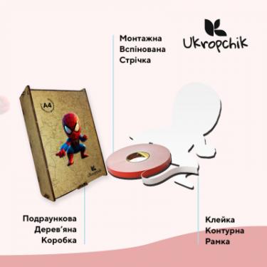 Пазл Ukropchik дерев'яний Супергерой Спайді size - M в коробці з Фото 2