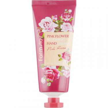 Крем для рук FarmStay Pink Flower Blooming Hand Cream Pink Rose 100 мл Фото 1