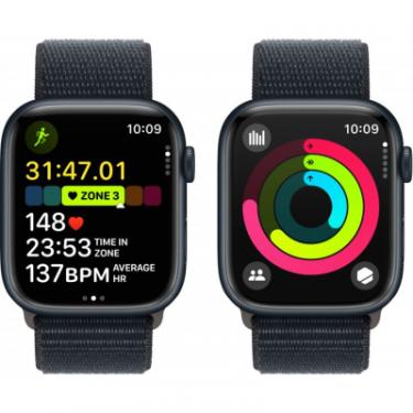 Смарт-часы Apple Watch Series 9 GPS 45mm Midnight Aluminium Case wi Фото 7
