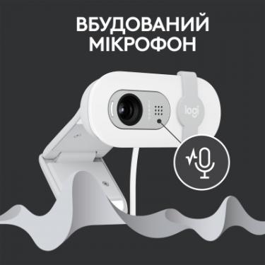 Веб-камера Logitech Brio 100 Full HD Off-White Фото 4