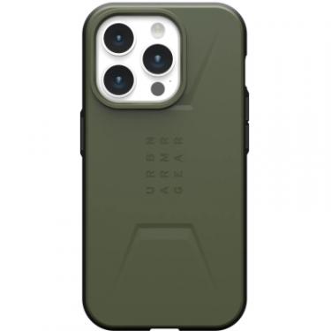 Чехол для мобильного телефона UAG Apple iPhone 15 Pro Civilian Magsafe, Olive Drab Фото