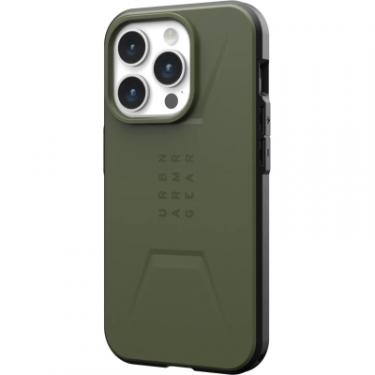 Чехол для мобильного телефона UAG Apple iPhone 15 Pro Civilian Magsafe, Olive Drab Фото 3