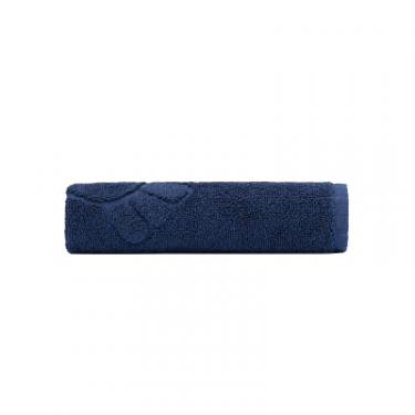 Полотенце Ardesto для ніг махровий Benefit 100 бавовна темно-синій 5 Фото 3