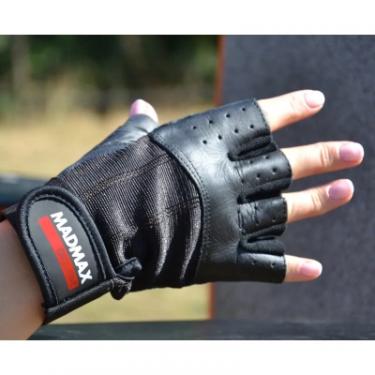 Перчатки для фитнеса MadMax MFG-248 Clasic Exclusive Black L Фото 1