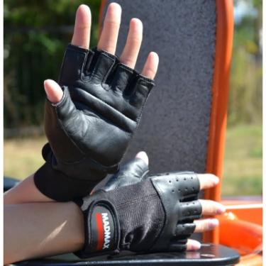 Перчатки для фитнеса MadMax MFG-248 Clasic Exclusive Black L Фото 3
