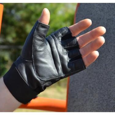 Перчатки для фитнеса MadMax MFG-248 Clasic Exclusive Black L Фото 5