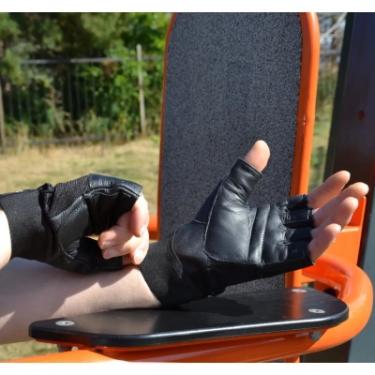 Перчатки для фитнеса MadMax MFG-248 Clasic Exclusive Black L Фото 6