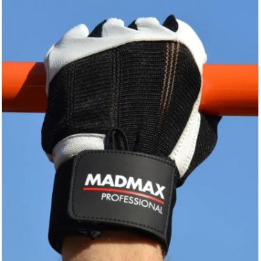 Перчатки для фитнеса MadMax MFG-269 Professional White L Фото 8