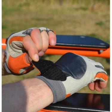 Перчатки для фитнеса MadMax MFG-850 Crazy Grey/Orange S Фото 9