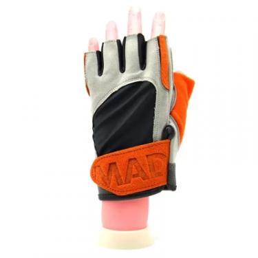 Перчатки для фитнеса MadMax MFG-850 Crazy Grey/Orange S Фото 1