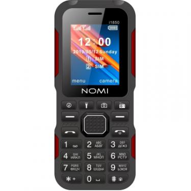 Мобильный телефон Nomi i1850 Black Red Фото 1