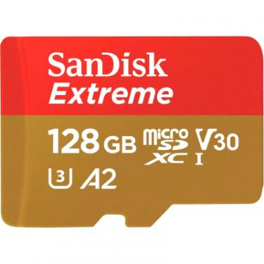 Карта памяти SanDisk 128GB microSD class 10 UHS-I Extreme For Action Ca Фото 2