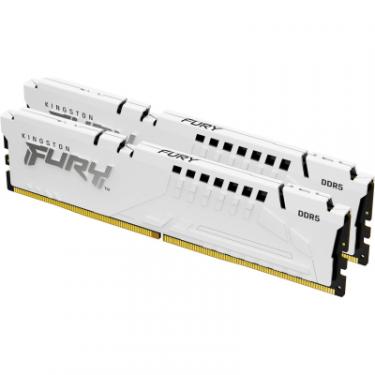 Модуль памяти для компьютера Kingston Fury (ex.HyperX) DDR5 64GB (2x32GB) 6000 MHz Beast White Фото 2