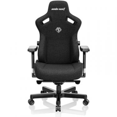 Кресло игровое Anda Seat Kaiser 3 Black Fabric Size XL Фото 1