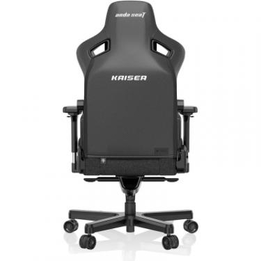 Кресло игровое Anda Seat Kaiser 3 Black Fabric Size XL Фото 2