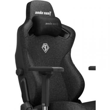 Кресло игровое Anda Seat Kaiser 3 Black Fabric Size XL Фото 3