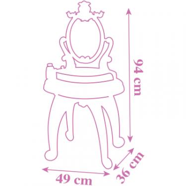 Игровой набор Smoby Столик із дзеркалом Дісней Принцеси Перукарня 2 в Фото 4