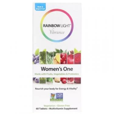 Витаминно-минеральный комплекс Rainbow Light Поливитамины Для Женщин, Women's One Vibrance, 60 Фото