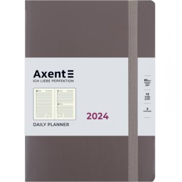 Еженедельник Axent 2024 Partner Soft Earth Colors 145 x 210 мм, корич Фото