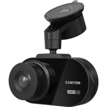 Видеорегистратор Canyon DVR25 WQHD 2.5K 1440p Wi-Fi Black Фото 4