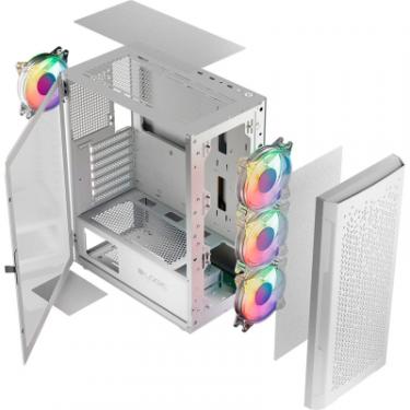 Корпус Logic concept ARAMIS MESH+GLASS ARGB fans 4x120mm WHITE Фото 10