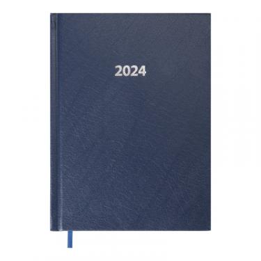 Еженедельник Buromax датований 2024 STRONG, А5 темно-синій Фото