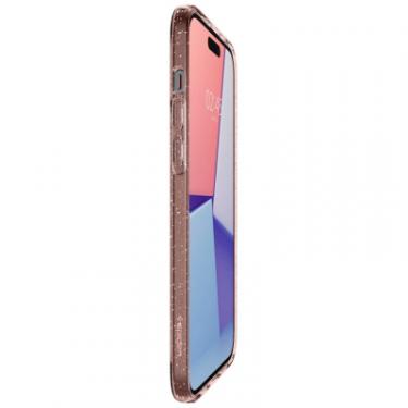 Чехол для мобильного телефона Spigen Apple iPhone 15 Plus Liquid Crystal Glitter Rose Q Фото 9