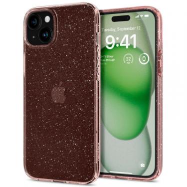 Чехол для мобильного телефона Spigen Apple iPhone 15 Plus Liquid Crystal Glitter Rose Q Фото 1