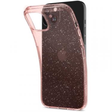 Чехол для мобильного телефона Spigen Apple iPhone 15 Plus Liquid Crystal Glitter Rose Q Фото 3