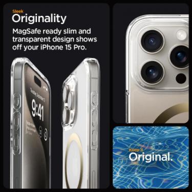 Чехол для мобильного телефона Spigen Apple iPhone 15 Pro Ultra Hybrid MagFit Gold Фото 3