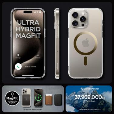 Чехол для мобильного телефона Spigen Apple iPhone 15 Pro Ultra Hybrid MagFit Gold Фото 7