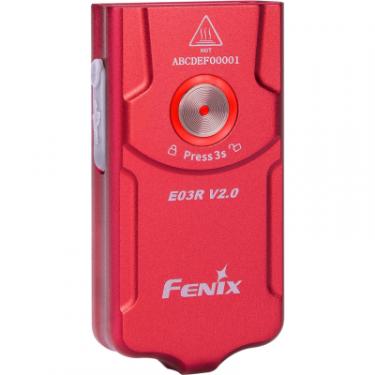 Фонарь Fenix E03R V2.0 Red Фото 2