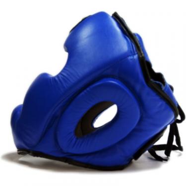 Боксерский шлем Thor 705 M ПУ-шкіра Синій Фото 1