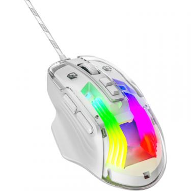 Мышка Xtrike ME GM-319 USB RGB White Фото 1