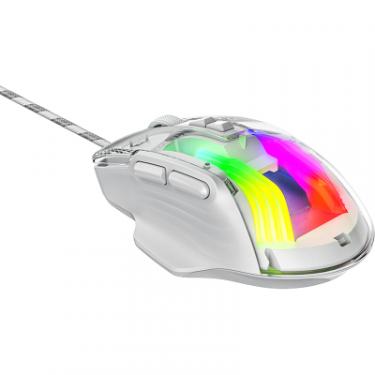 Мышка Xtrike ME GM-319 USB RGB White Фото 3